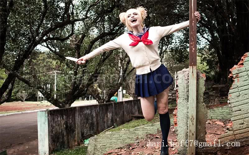 My Hero Academia Himiko Toga School Uniform Cosplay Costume