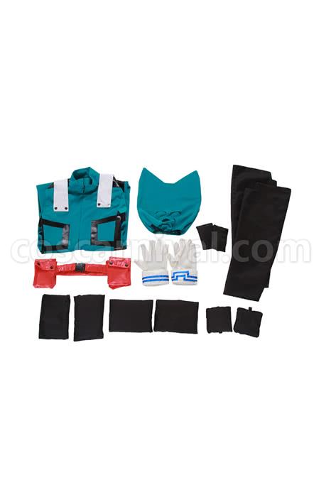 My Hero Academia Izuku Midoriya Second Generation Battle Cosplay Costume