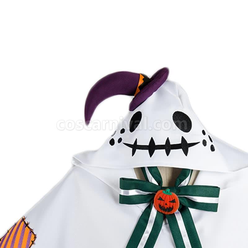 My Hero Academia Izuku Midoriya 화이트 롱 망토 코스프레 의상 coscarnival