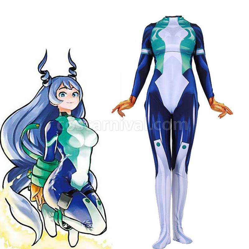 My Hero Academia Nejire Hado Bodysuit JumpSuit Cosplay Costume coscarnival