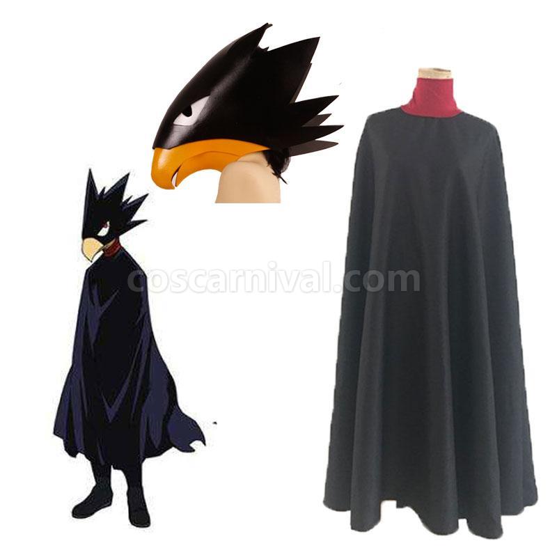 My Hero Academia Tokoyami Fumikage Head props And Cosplay Costume coscarnival