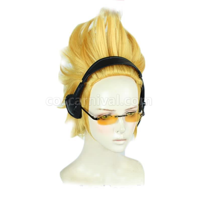 my hero academia yamada hizashi blond wig anime cosplay costume