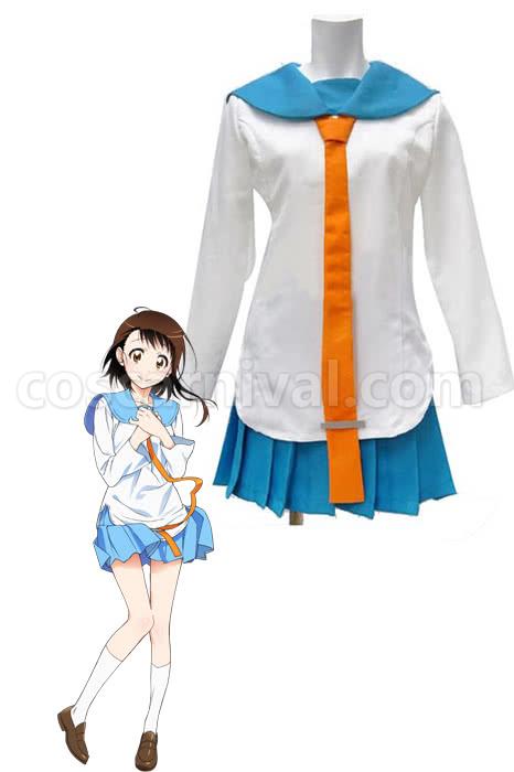 Nisekoi Onodera Kosaki Fancy Dress Cosplay Costume coscarnival