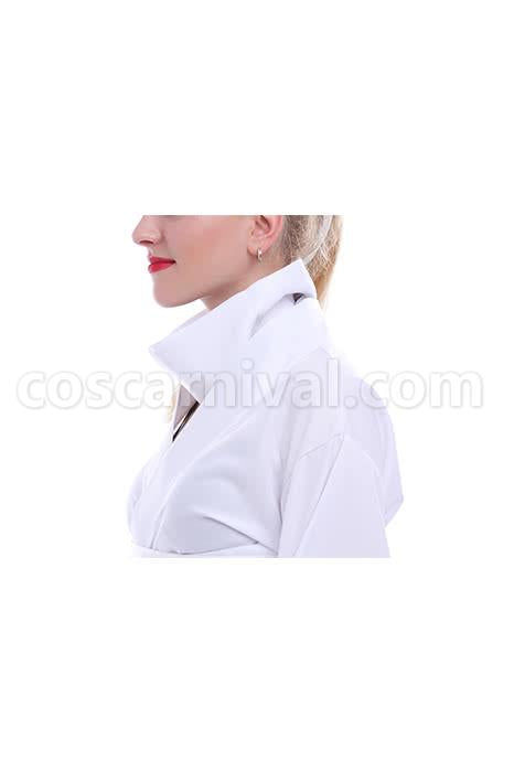 Nurarihyon no Mago White Printed Kimonos Cosplay Costume coscarnival