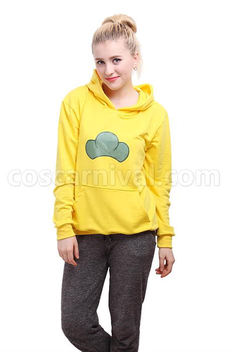 Osomatsu-kun Jyushimatsu Matsuno 가을 겨울 노란색 까마귀 스웨터 코스프레 의상 coscarnival