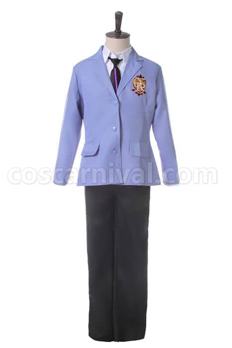 Ouran 고등학교 호스트 클럽 소년 유니폼 코스프레 의상 coscarnival