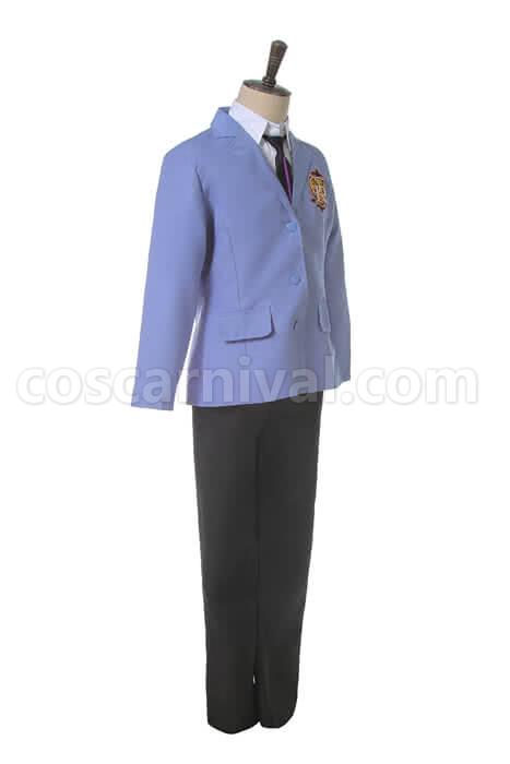 Ouran 고등학교 호스트 클럽 소년 유니폼 코스프레 의상 coscarnival