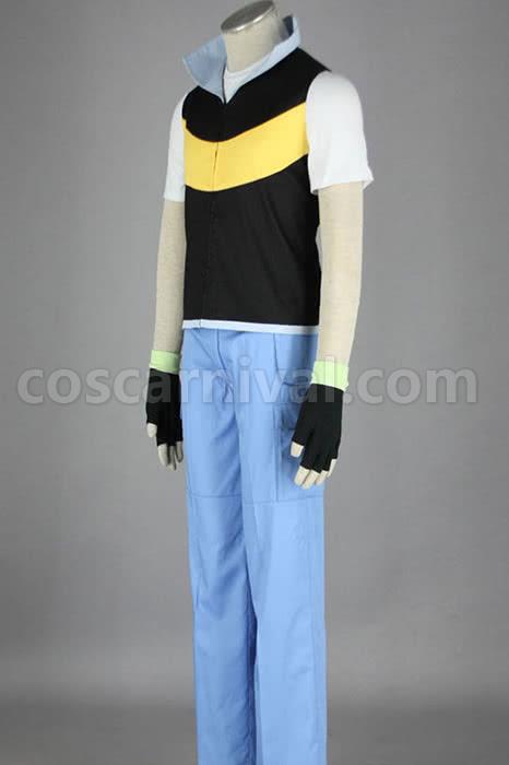 Pocket Monster Pok¨¦mon Ash Ketchum Cosplay Costume