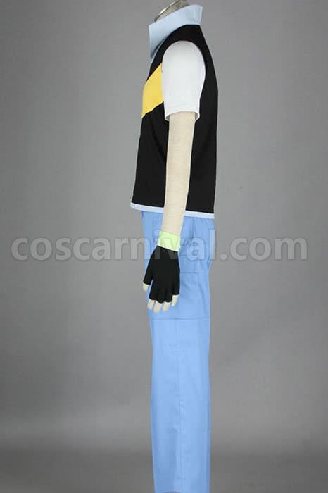 Pocket Monster Pok¨¦mon Ash Ketchum Cosplay Costume