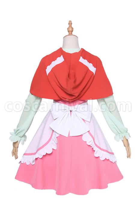 Pre-sale Miss Kobayashi Dragon Maid Kanna Kobayashi Little Red Riding Cosplay Costume coscarnival