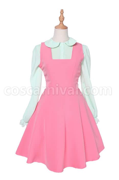 Pre-sale Miss Kobayashi Dragon Maid Kanna Kobayashi Little Red Riding Cosplay Costume coscarnival
