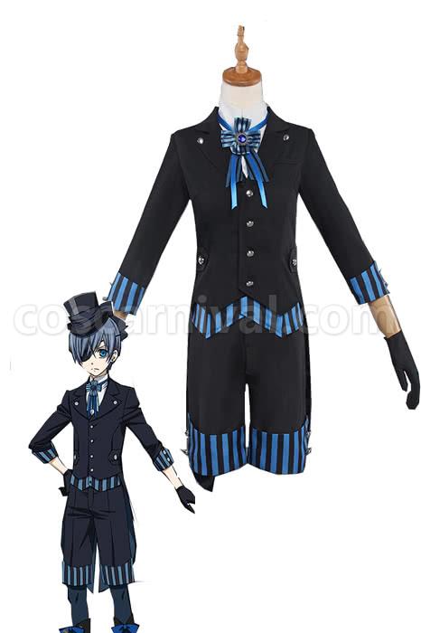 Presale Black Butler Ciel Phantomhiv Cruise Liner Suit Cosplays