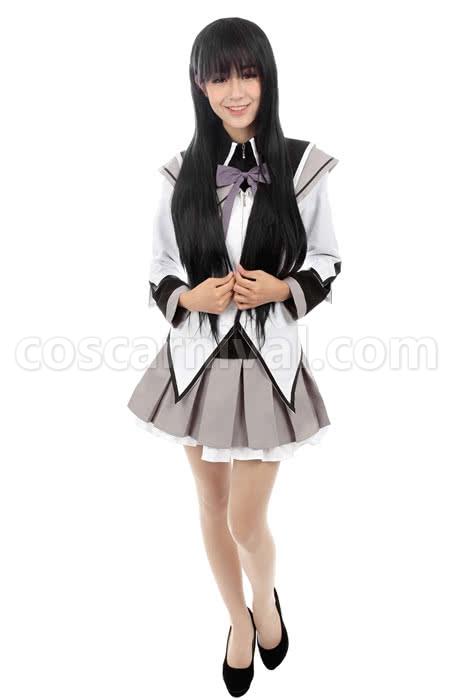 魔法少女まどか☆マギカ暁美ほむらドレス素敵なコスプレ衣装coscarnival
