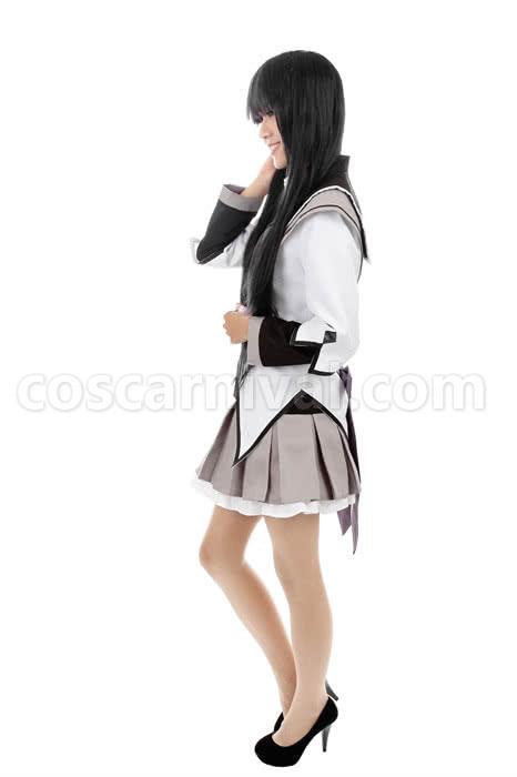 Puella Magi Akemi Homura 드레스 러블리 코스프레 의상 coscarnival