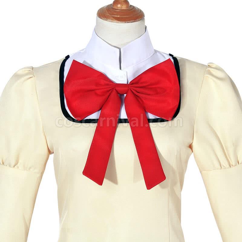 魔法少女まどか☆マギカ 黄色の制服コスプレ衣装coscarnival