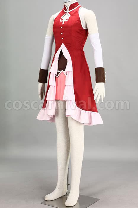 魔法少女まどか☆マギカ さくらきょうこ ドレス 美しいコスプレ衣装 cocarnival