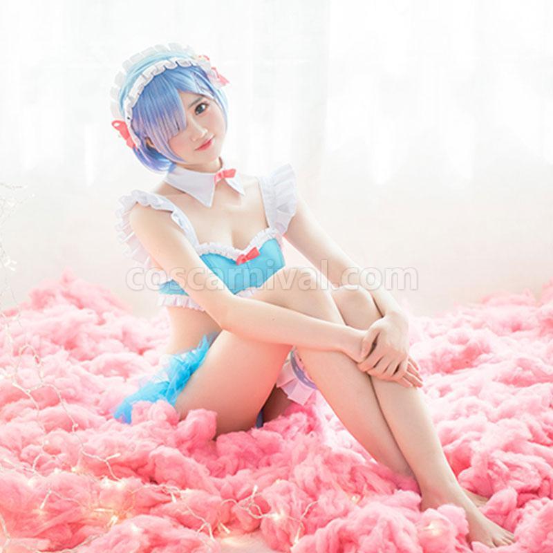 Re : Zero-Starting life in another World Rem SwimSuit Cosplay Costume