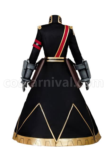 Re:Creators Gunpuku no Himegimi Black Cosplay Costume coscarnival