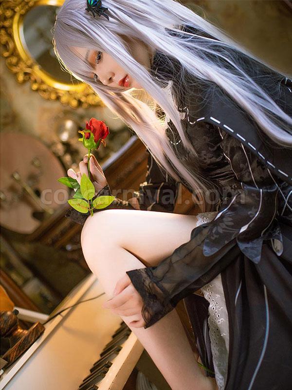 ReZero: 다른 세계에서 인생을 시작 Echidna Cosplay Costume coscarnival