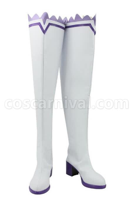 Re:ZERO -Starting Life in Another World Emilia Shoes Long Boots Cosplay Costume coscarnival