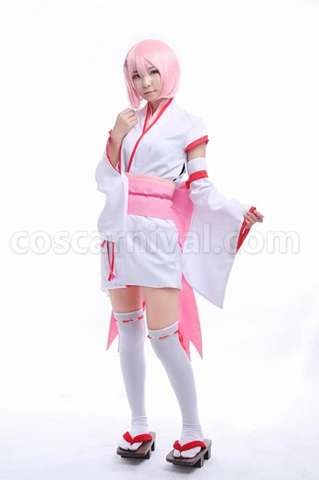 Re:ZERO -Starting Life in Another World Rem Ram Juvenile Kimono Cosplay Costume