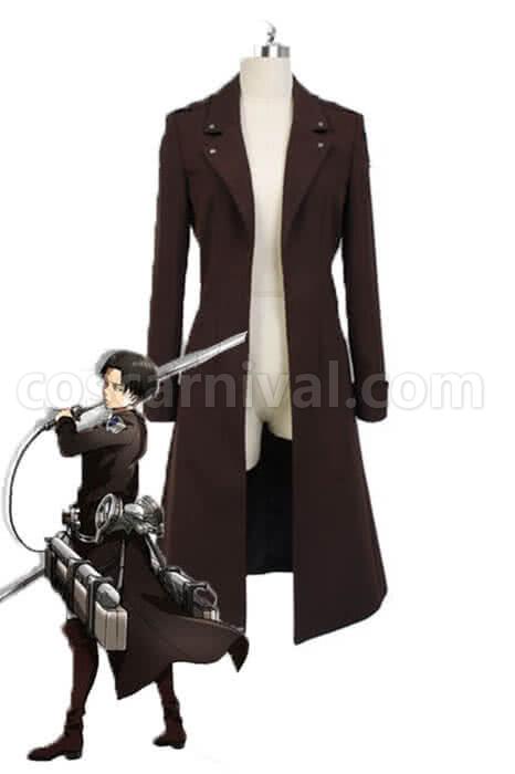 Rivaille Attack On Titan Uniform Windbreaker Costumes