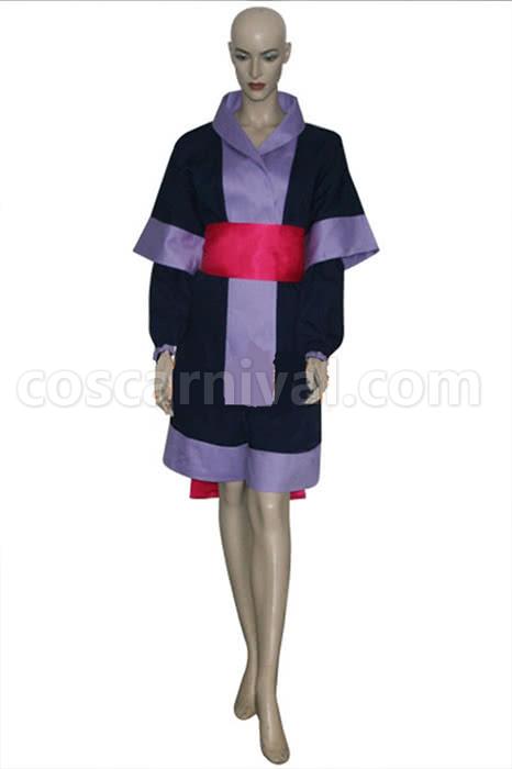 Rurouni Kenshin~Samurai X Makimachi Misao Cosplay Costume coscarnival
