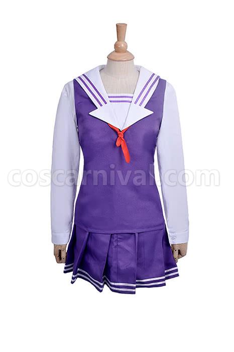 Saekano: How to Raise a Boring Girlfriend Eriri Spencer Sawamura Purple Dress Cosplay Costume coscarnival