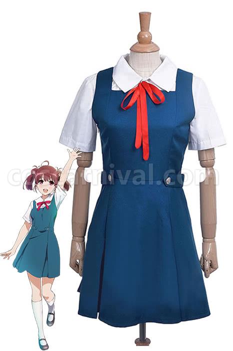 Saekano: How to Raise a Boring Girlfriend Izumi Hashima Blue Dress Cosplay Costume coscarnival