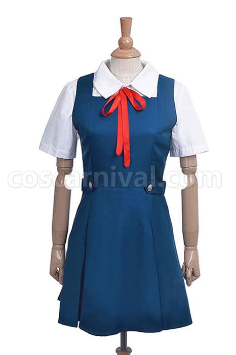 Saekano: How to Raise a Boring Girlfriend Izumi Hashima Blue Dress Cosplay Costume coscarnival