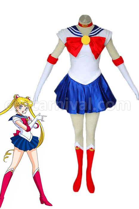Sailor Moon Fancy Sexy And Attractive Dresses Cosplay Costume coscarnival