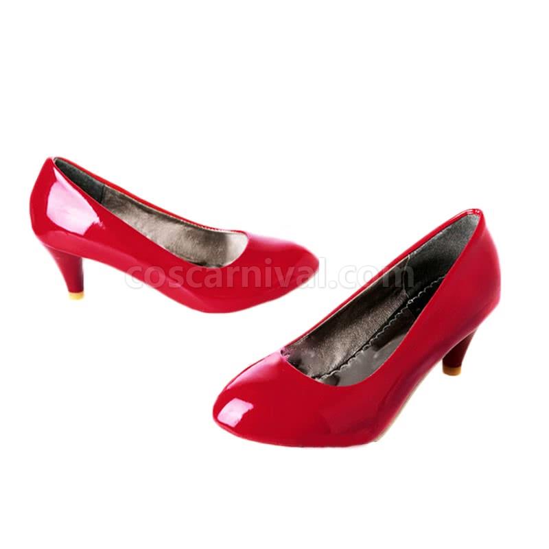 Sailor Moon Fancy Shoes Hino Rei Cosplay Costume coscarnival