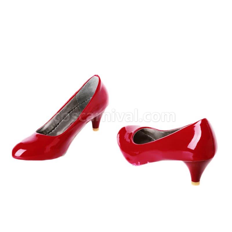 Sailor Moon Fancy Shoes Hino Rei Cosplay Costume coscarnival