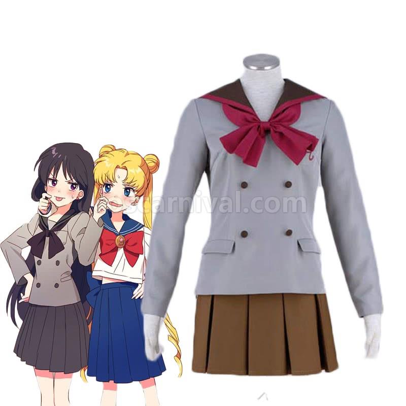 Sailor Moon Sailor Mars Hino Rei Cosplay Costume coscarnival