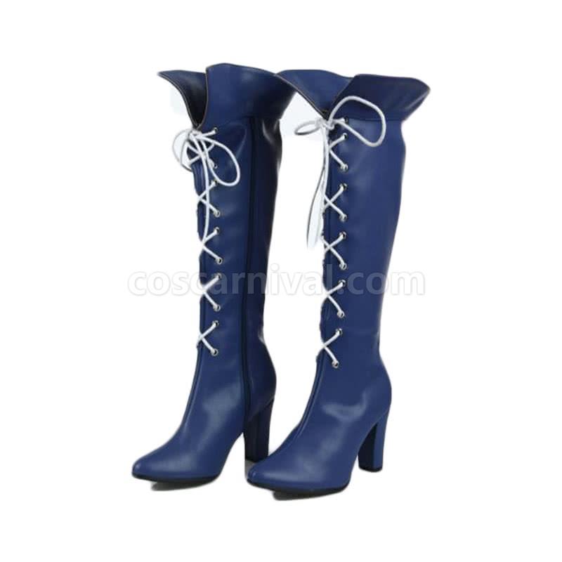 Sailor Moon Sailor Saturn Fancy Dress Ball Boot Cosplay Costume coscarnival