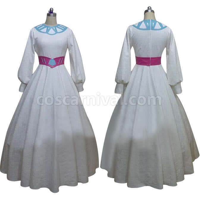 Saint Seiya Freya Cosplay Costume coscarnival