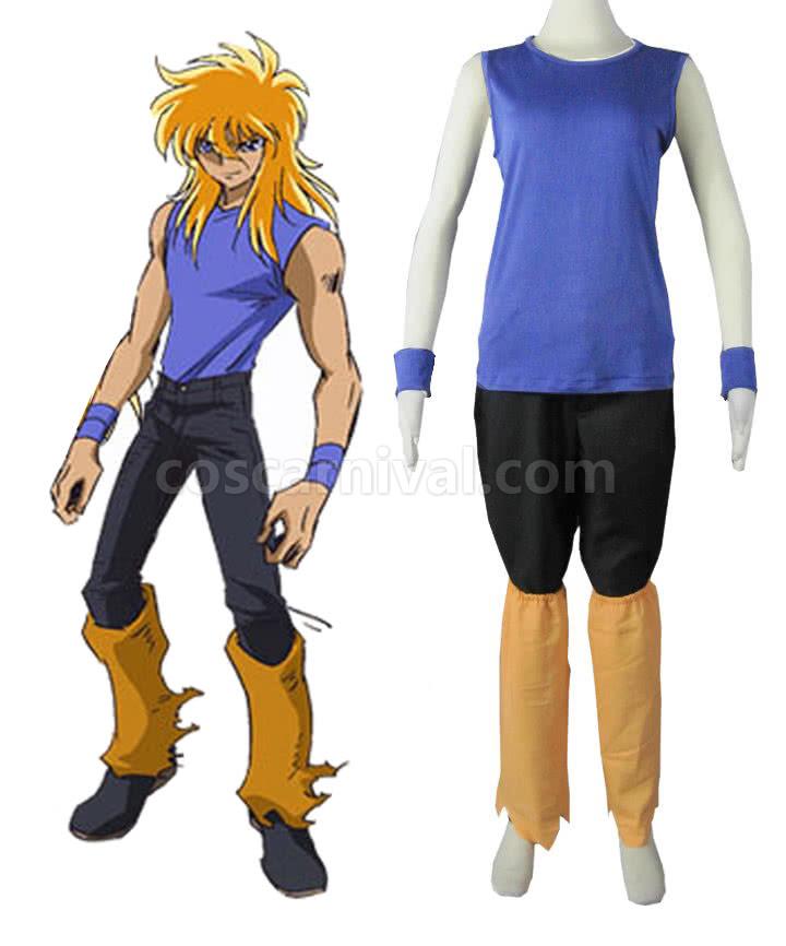Saint Seiya Soul of Gold Bronze Saints Cygnus Hyoga Cosplay Costume coscarnival