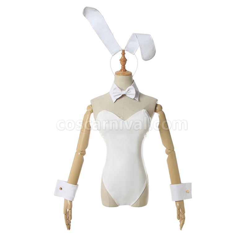 Seishun buta yarou wa 토끼 소녀 senpai no yume wo minai sakurajima mai 흰 토끼 소녀 코스프레 의상 coscarnival