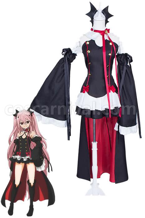 Seraph Of The End Krul Tepes Cosplay Costume coscarnival