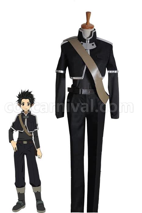 Sword Art Online ALO Kirigaya Kazuto Cosplay Costume coscarnival