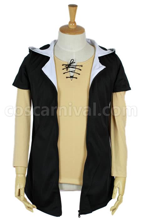 The MekakuCity Actors of Kano Yellow and Black Cosplay Costume coscarnival