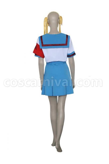 스즈미야 하루히의 우울 아사히나 미쿠루 유니폼 코스프레 의상 coscarnival