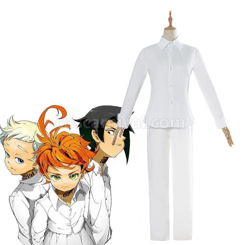 The Promised Neverland Norman Ray Cosplay Costume coscarnival