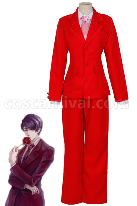 Tokyo Ghoul Shuu Tsukiyama Cosplay Costume coscarnival