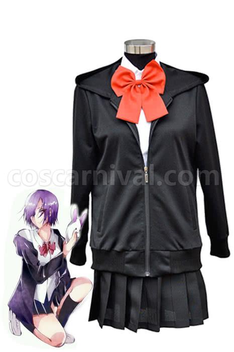 Tokyo Ghoul Touka Kirishima Day Dress School Uniform Cosplay Costume coscarnival