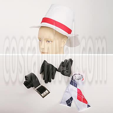 Uta cosplay costume from Tokyo Ghoul, back view