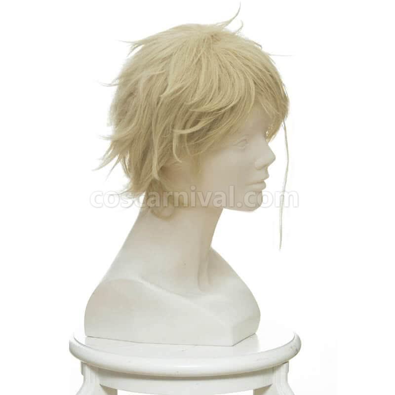Violet Evergarden Benedict Blue Short Yellow Straight Man Cosplay Costume