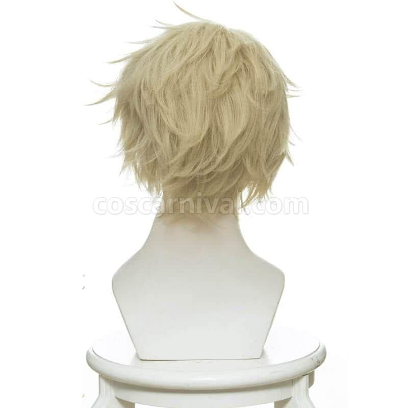 Violet Evergarden Benedict Blue Short Yellow Straight Man Cosplay Costume