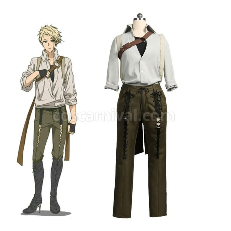 Violet Evergarden Blue Benedict Full Sets Cosplay Costume coscarnival