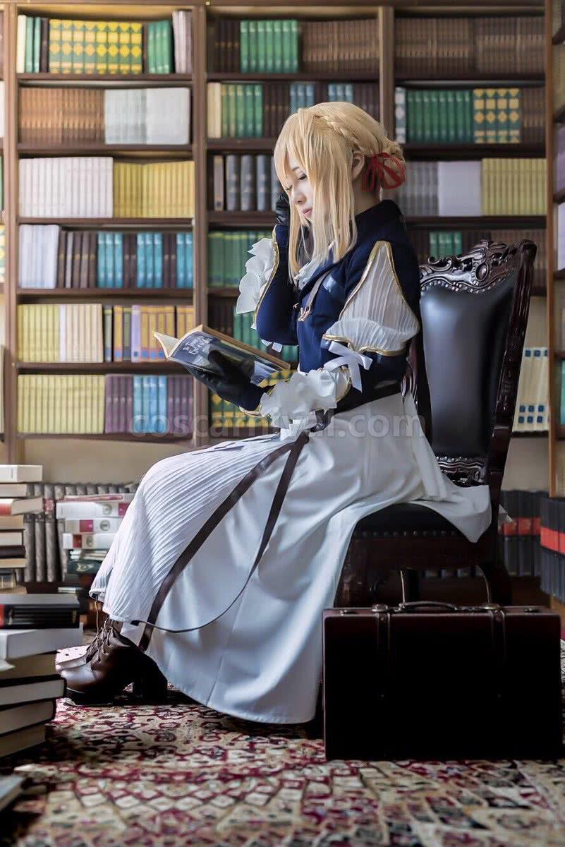 Violet Evergarden Violet Evergarden Cosplay Costume